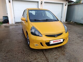 2008 Honda Jazz I Рестайлинг, жёлтый, 500000 рублей, вид 2