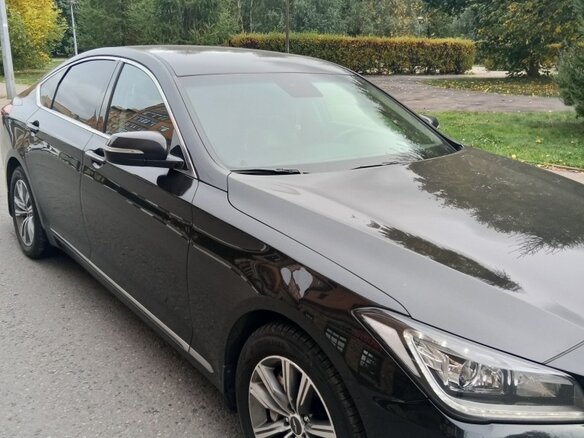 2018 Genesis G80 I, чёрный, 2350000 рублей - вид 5