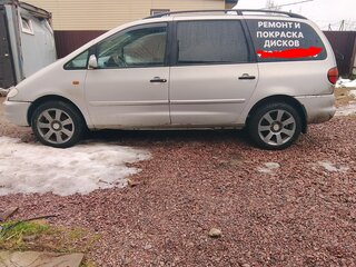 1999 Volkswagen Sharan I, серебристый, 300000 рублей, вид 5