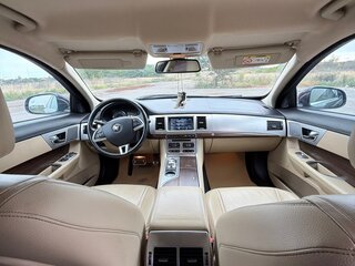 2013 Jaguar XF I Рестайлинг, коричневый, 1150000 рублей, вид 5