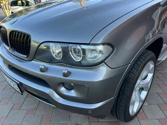 2005 BMW X5 4.4i I (E53) Рестайлинг, серый, 1490000 рублей - вид 12