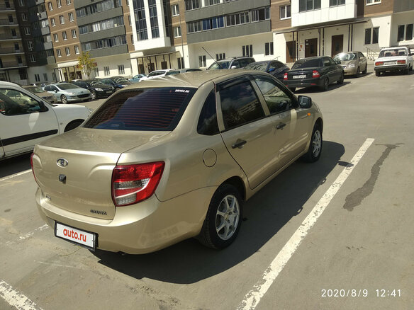 2013 Lada (ВАЗ) Granta I, золотистый - вид 9