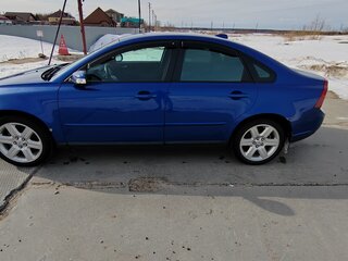 2008 Volvo S40 II Рестайлинг, синий, 700000 рублей, вид 4