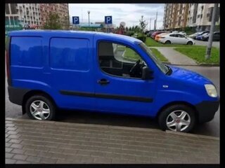 2007 Fiat Doblo I Рестайлинг, синий, 420000 рублей, вид 3