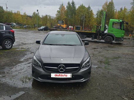 2016 Mercedes-Benz CLA 200 I (C117, X117) Рестайлинг, серый, 1500000 рублей, вид 1
