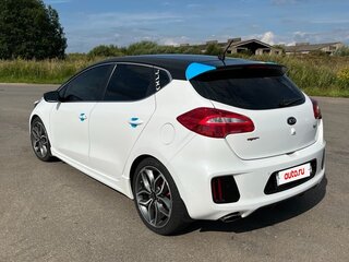 2015 Kia Ceed GT I Рестайлинг, белый, 1450000 рублей, вид 4