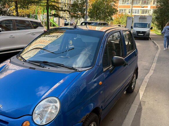 2011 Daewoo Matiz I Рестайлинг, синий, 145000 рублей