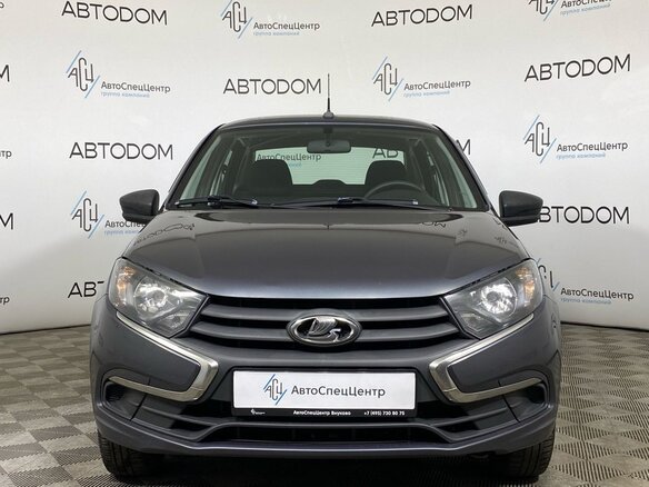 2020 Lada (ВАЗ) Granta I Рестайлинг, серый, 595500 рублей - вид 5