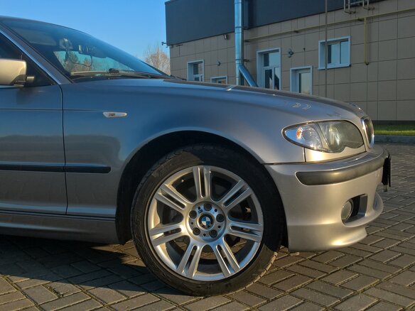 2004 BMW 3 серии 320d IV (E46) Рестайлинг, серый - вид 9