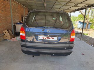 2002 Opel Zafira A, чёрный, 480000 рублей, вид 4