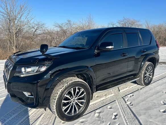 2018 Toyota Land Cruiser Prado 150 Series Рестайлинг 2, чёрный, 4994000 рублей - вид 13