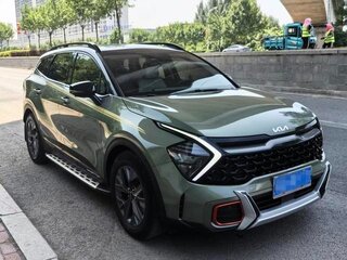 2022 Kia Sportage V, зелёный, 3270000 рублей, вид 2