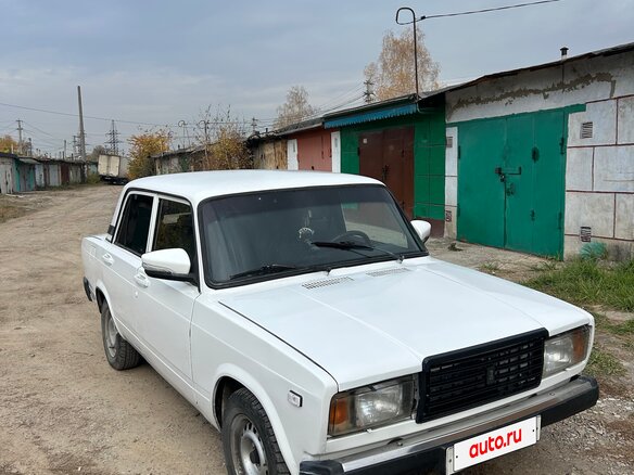2007 Lada (ВАЗ) 2107, белый, 110000 рублей - вид 1