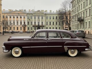 1952 ГАЗ 12 ЗИМ, красный, 8000000 рублей, вид 4