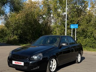 2013 Lada (ВАЗ) Priora I, чёрный, 580000 рублей, вид 1