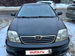 2006 Toyota Corolla IX (E120, E130) Рестайлинг, чёрный, 430000 рублей, вид 2
