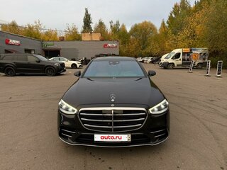 2020 Mercedes-Benz S-Класс 450 Long 4MATIC VII (W223), чёрный, 7250000 рублей, вид 3