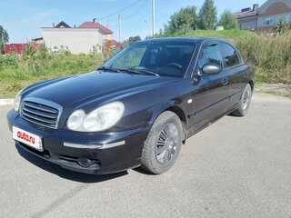2007 Hyundai Sonata ТагАЗ IV (EF) Рестайлинг, чёрный, 385000 рублей, вид 2