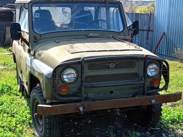 1996 УАЗ 3151, зелёный, 75000 рублей