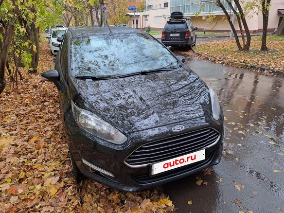 2016 Ford Fiesta Mk6 Рестайлинг, чёрный, 950000 рублей - вид 7