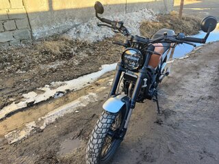 2023 Fuego Scrambler 250, золотистый, 150000 рублей, вид 4
