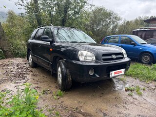 2008 Hyundai Santa Fe Classic Classic, чёрный, 680000 рублей, вид 2
