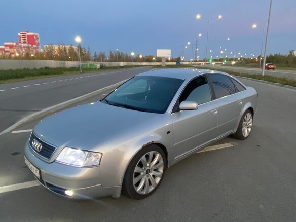 1997 Audi A6 II (C5), серебристый, 400000 рублей - вид 14