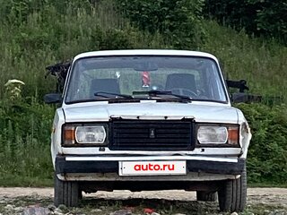 1990 Lada (ВАЗ) 2107, белый, 100000 рублей, вид 1
