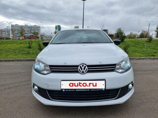2014 Volkswagen Polo V, белый, 1050000 рублей, вид 3
