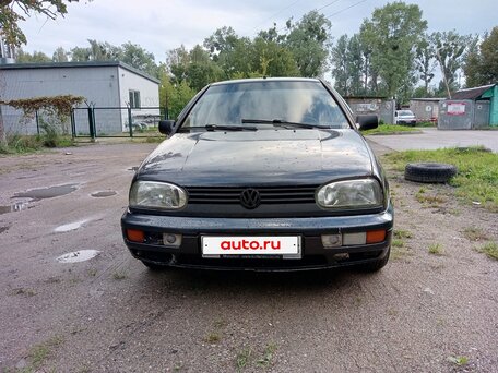 1992 Volkswagen Golf III, синий, 255000 рублей, вид 4