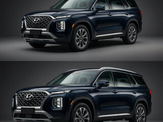 2020 Hyundai Palisade I, синий, 5000000 рублей, вид 4