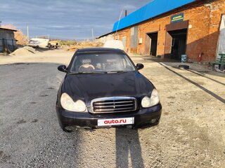 2006 Hyundai Sonata ТагАЗ IV (EF) Рестайлинг, чёрный, 370000 рублей, вид 1