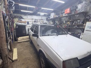 1995 Lada (ВАЗ) 2109, белый, 90000 рублей, вид 1