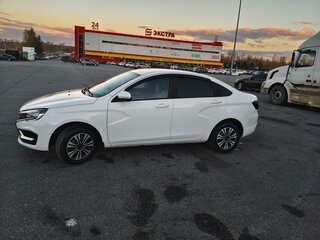 2024 Lada (ВАЗ) Vesta I Рестайлинг (NG), белый, 1285000 рублей, вид 4