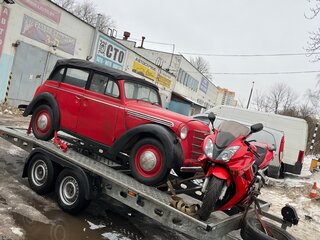 1955 Москвич 401-420, красный, 1500000 рублей, вид 5