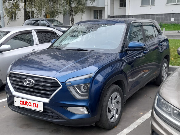 2021 Hyundai Creta II, синий, 2250000 рублей