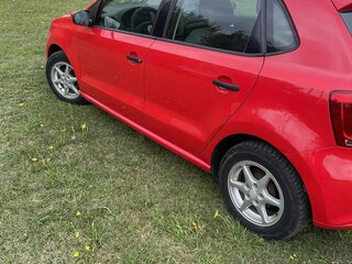 2009 Volkswagen Polo IV Рестайлинг, красный, 495000 рублей, вид 4