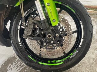 2013 Kawasaki Z 1000SX, зелёный, 740000 рублей, вид 3