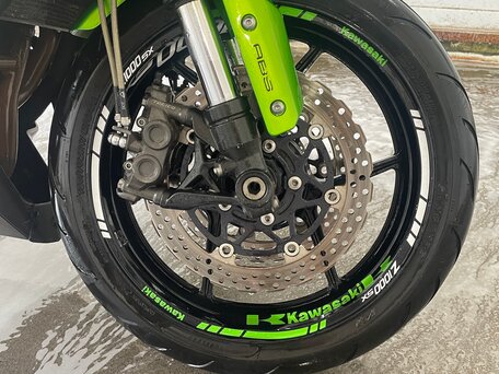 2013 Kawasaki Z 1000SX, зелёный, 740000 рублей, вид 3