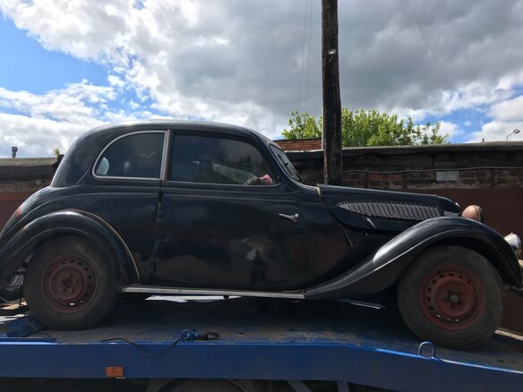 1947 BMW 321 I, чёрный - вид 1