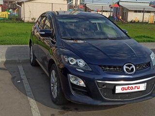 2010 Mazda CX-7 I Рестайлинг, синий, 980000 рублей, вид 3