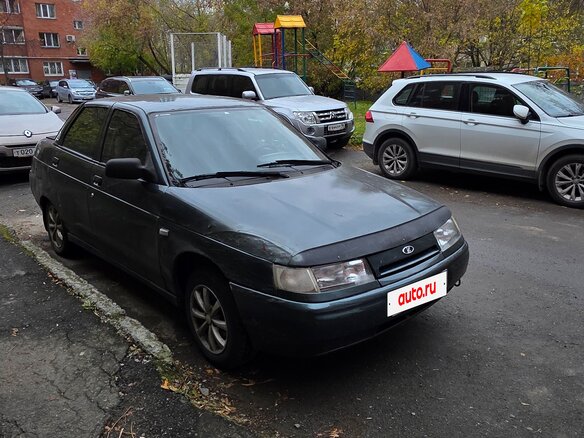 2006 Lada (ВАЗ) 2110, серый, 100000 рублей - вид 3