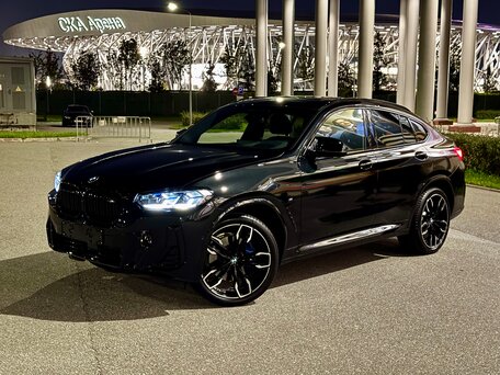 2022 BMW X4 M40i II (G02) Рестайлинг, чёрный, 7950000 рублей, вид 1