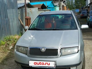 2000 Skoda Fabia I, серебристый, 155000 рублей, вид 1