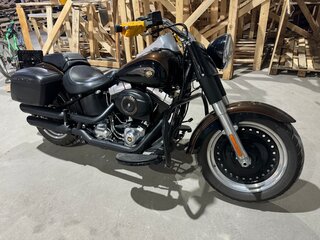 2013 Harley-Davidson Fat Boy, коричневый, 1700000 рублей, вид 2