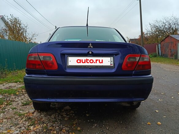 2002 Mitsubishi Carisma I Рестайлинг, синий, 250000 рублей - вид 7