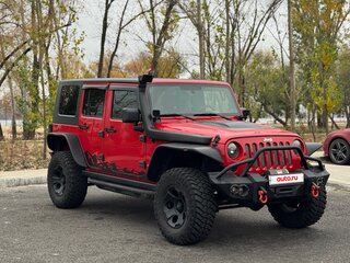 2008 Jeep Wrangler III (JK), красный, 2950000 рублей, вид 2