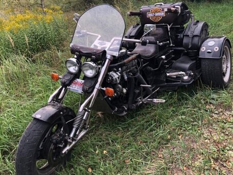 2009 Harley-Davidson Tri Glide, чёрный, 2500000 рублей, вид 1