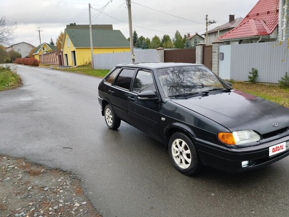 2004 Lada (ВАЗ) 2114, чёрный, 130000 рублей - вид 3