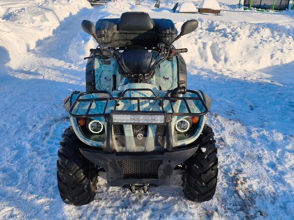 2014 Stels ATV-500, голубой, 375000 рублей - вид 1